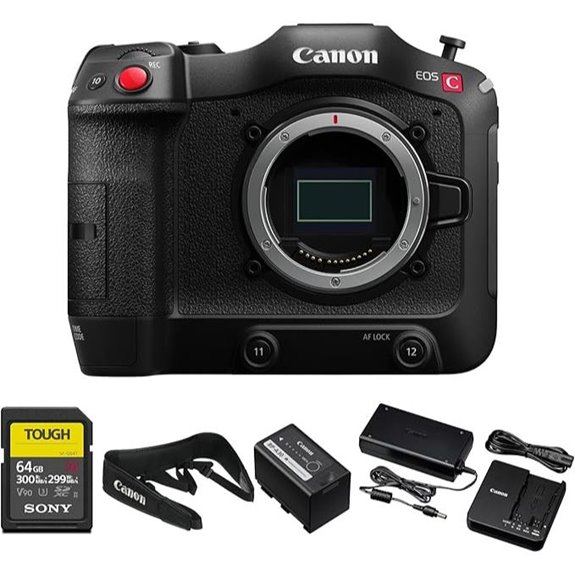 Canon EOS C70 Cinema Camera with 64GB Memory Card