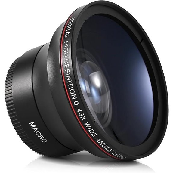 Lightdow 58MM Wide Angle + Macro Lens for Canon