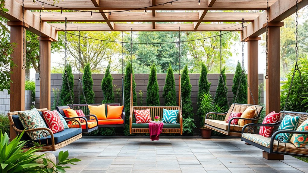 choose weather resistant comfortable swing