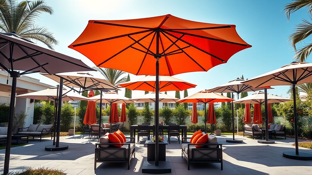choosing durable stable umbrellas