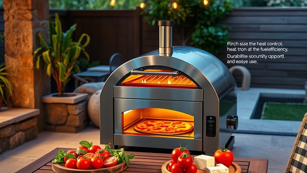 choosing the right outdoor pizza oven