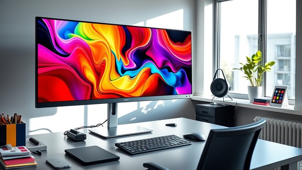 color accuracy and ergonomics