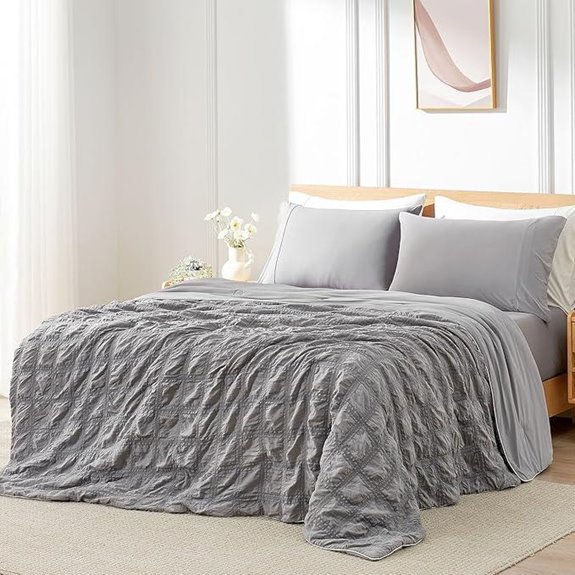 Cozy Bliss Cooling Comforter Queen Size