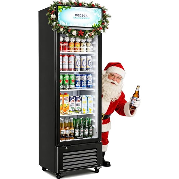 BODEGACOOLER Commercial Beverage Refrigerator (10 Cu.Ft)