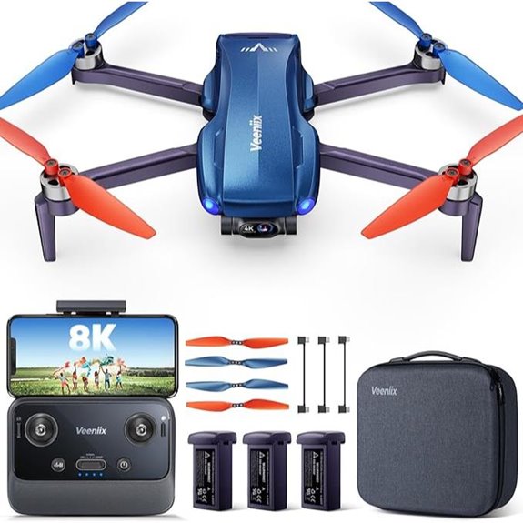 V11MINI 4K Drone with Camera and Fly More Combo