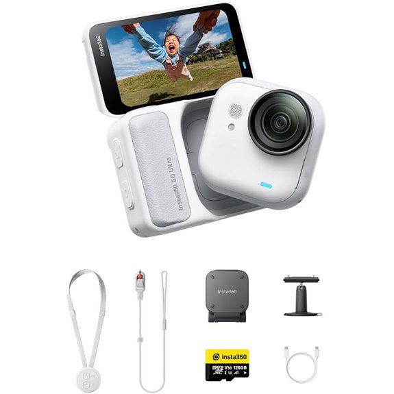 Insta360 GO Ultra Essentials Bundle (4K Waterproof)