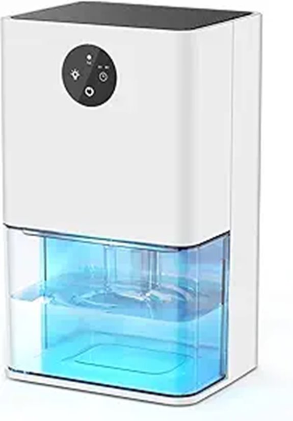 Small 50oz Dehumidifier for Room Bathroom RV Closet