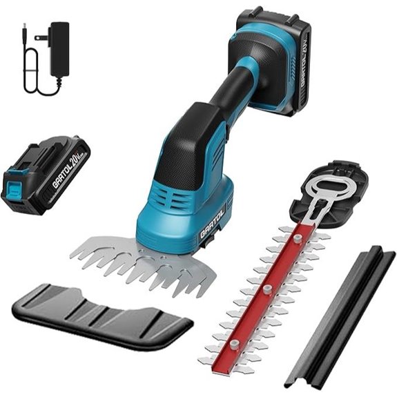 GARTOL 2-in-1 Cordless Hedge Trimmer & Grass Shears