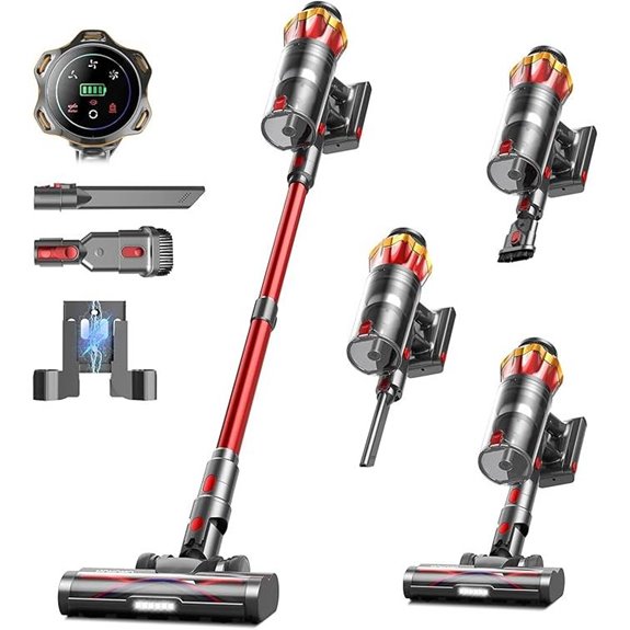 Cordless Vacuum Cleaner 650W OLED Touch 70Min