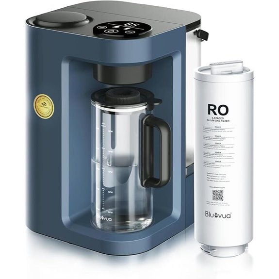 Bluevua RO100ROPOT-LITE Countertop Water Filter System