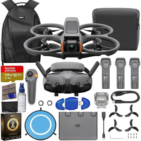 DJI Avata 2 FPV Drone with Accessories & Warranty
