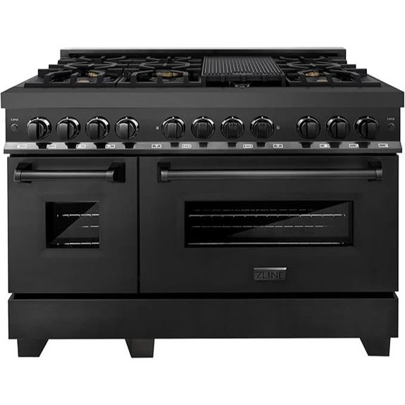 ZLINE 48 Dual Fuel Range with 2 Ovens