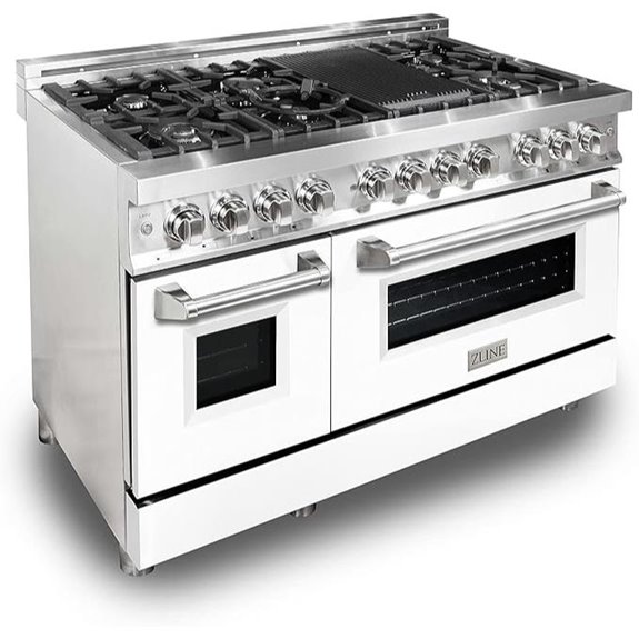 ZLINE 48 Dual Fuel Range with 2 Ovens