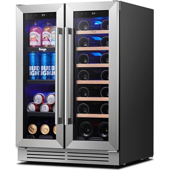 Yeego 24 Dual Zone Wine & Beverage Refrigerator