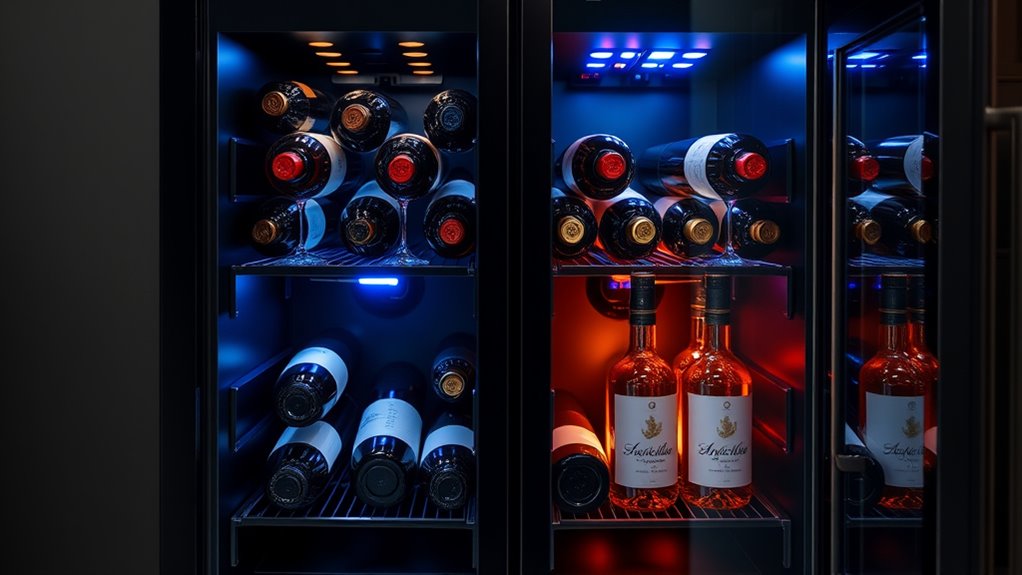 dual zone wine storage