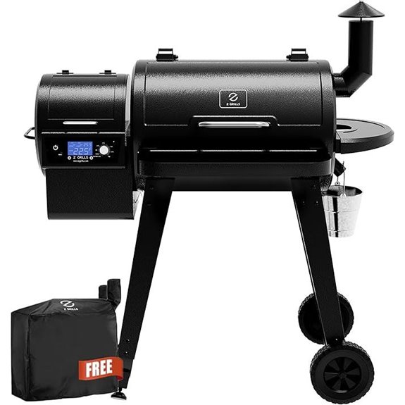 Z GRILLS 8-in-1 Pellet Grill & Smoker with PID Controller