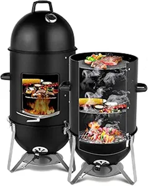 eighteen inch steel smoker