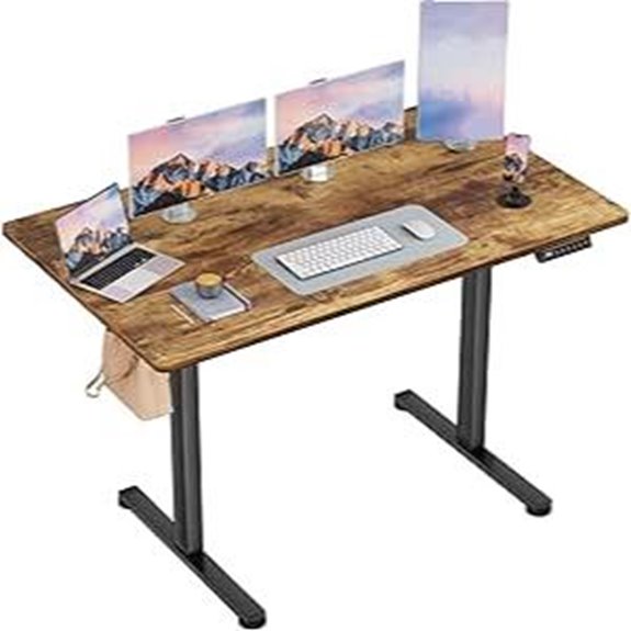 Furmax Electric Standing Desk 48x24 with Memory