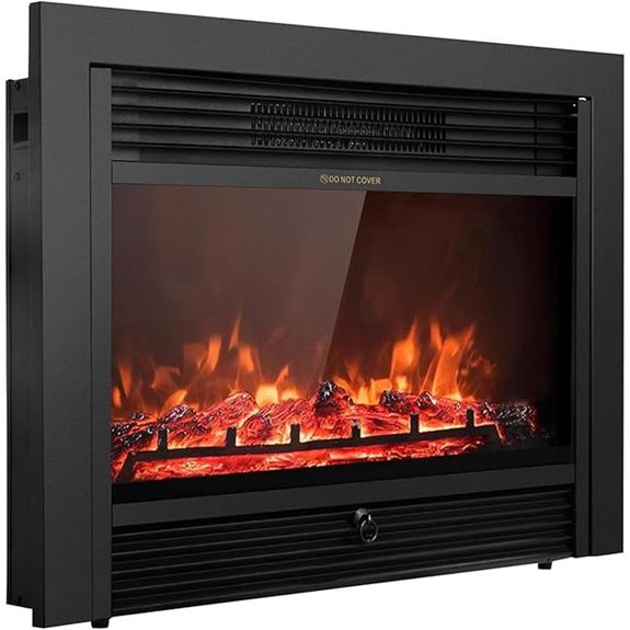Giantex 28.5 Electric Fireplace with Remote