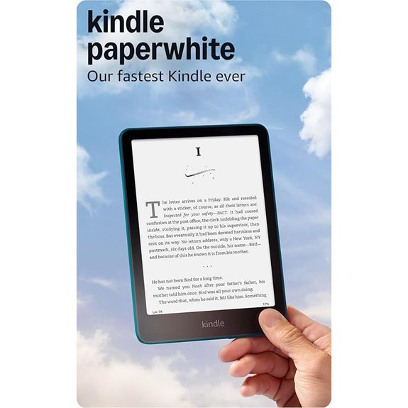 Amazon Kindle Paperwhite 16GB – Faster Glare-Free Display