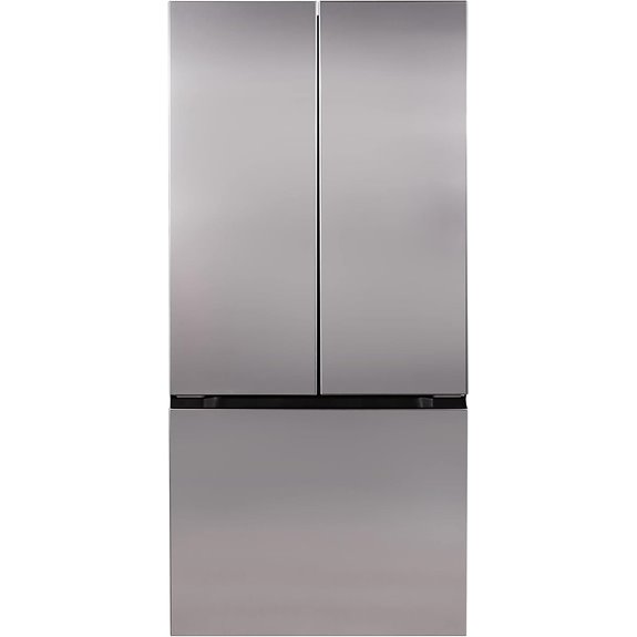 Avanti French Door Refrigerator 17.5 Cu.Ft. Stainless Steel
