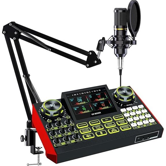 G9 Podcast Bundle with Microphone Mixer & Voice Changer