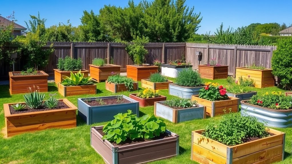 garden bed selection criteria