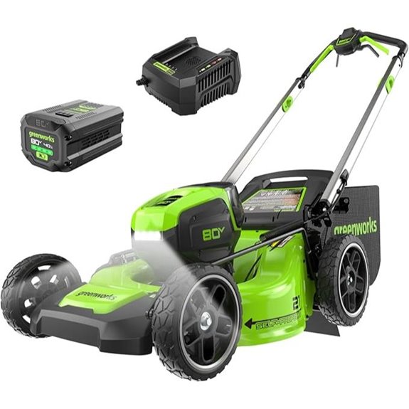 Greenworks 80V 21 Cordless Self-Propelled Lawn Mower
