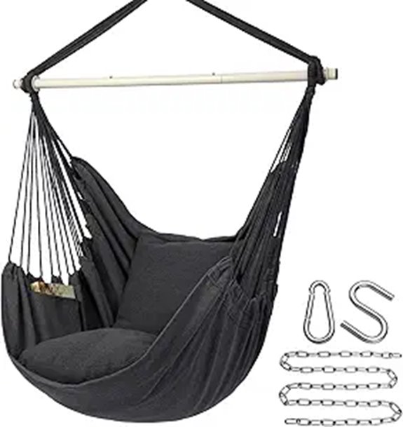 Y-STOP Hammock Chair with Cushions and Hardware