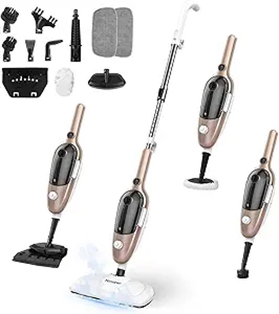 Steam Mop Handheld Steamer with Accessories for Whole Home