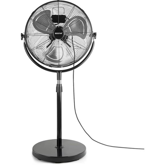 BEESTAR 20-Inch Heavy Duty Pedestal Fan