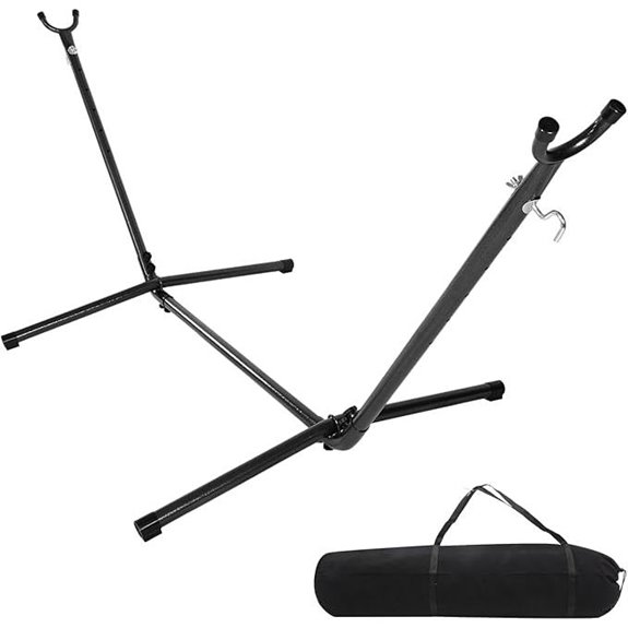 ONCLOUD 9 FT Heavy Duty Adjustable Hammock Stand
