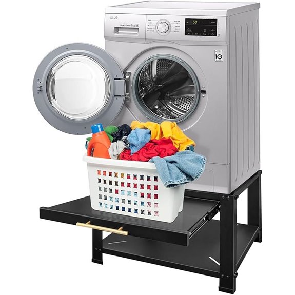 heavy duty black pedestal