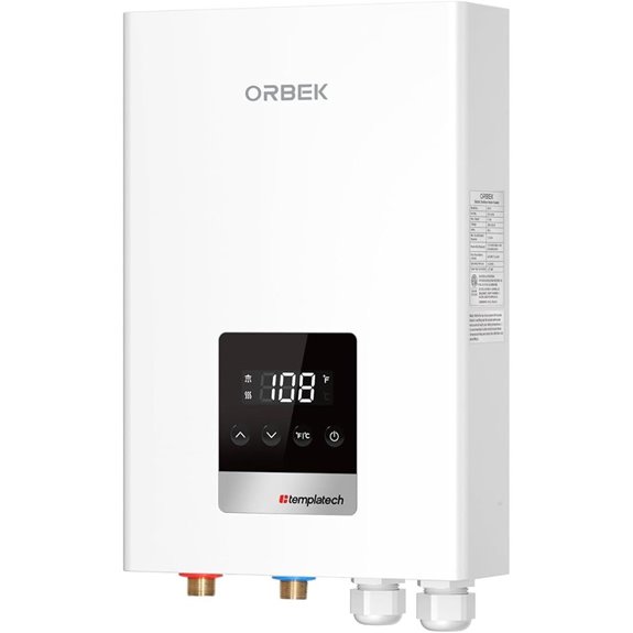 18kW Tankless Electric Water Heater 4.17 GPM