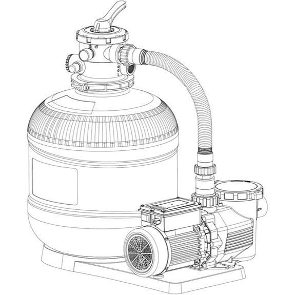 AQUASTRONG 2 HP Pool Sand Filter Pump (5186 GPH)