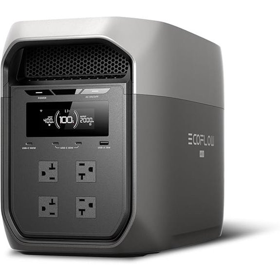 high capacity portable power station