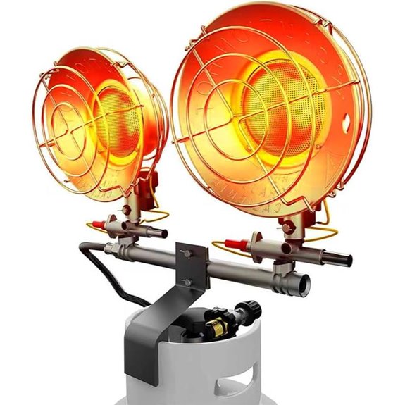 30,000 BTU Propane Patio Heater with Safety Features