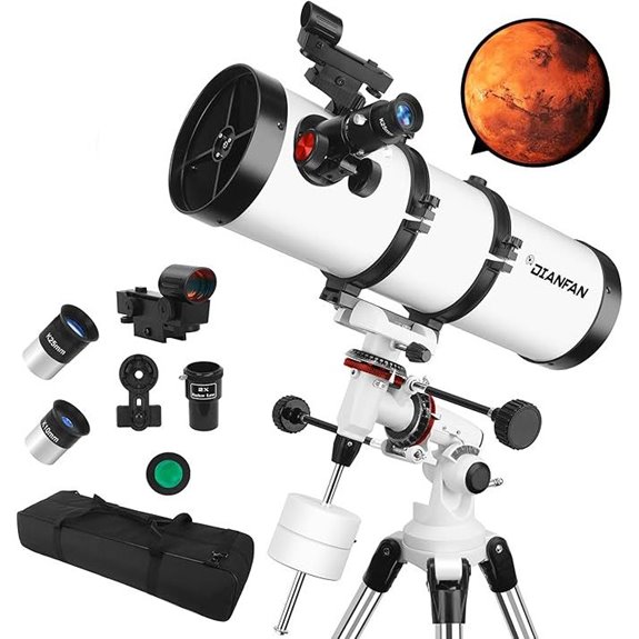 150EQ Professional Astronomical Reflector Telescope Kit