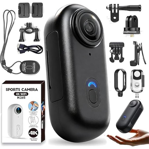 Motorcycle 4K HD Action Camera for Helmets