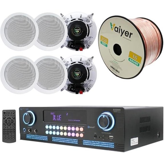 Home Theater System Kit with Speakers and Amplifier