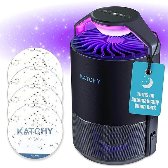 Katchy Indoor Insect Trap with Blue Light