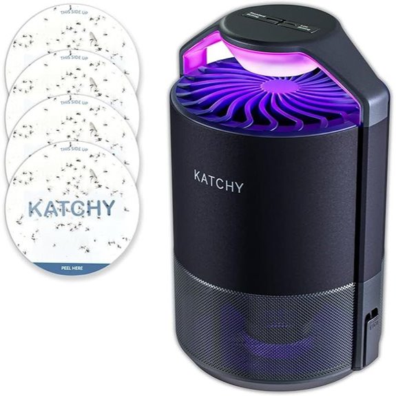 Katchy Indoor Insect Trap with Blue Light