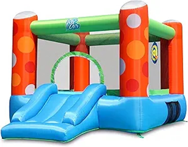 ACTION AIR Bounce House with Blower for Kids