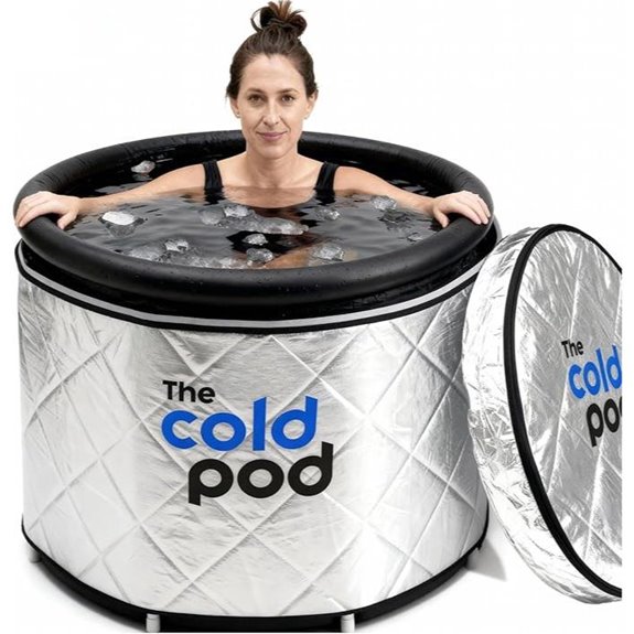 Cold Pod Insulated Ice Bath Tub with Chiller