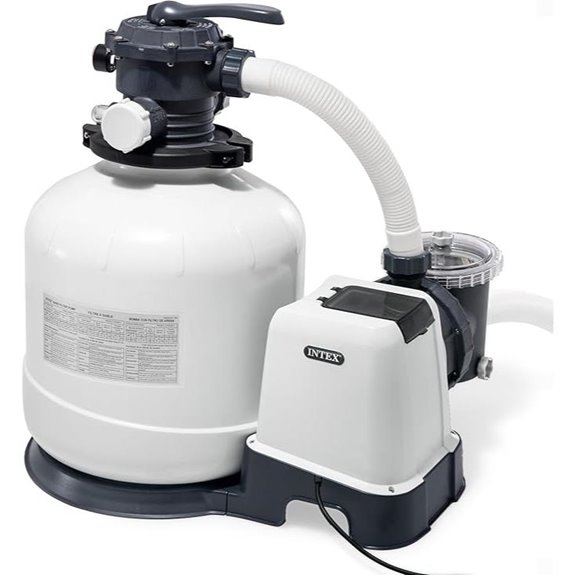 Intex 3,000 GPH Pool Sand Filter Pump with Timer