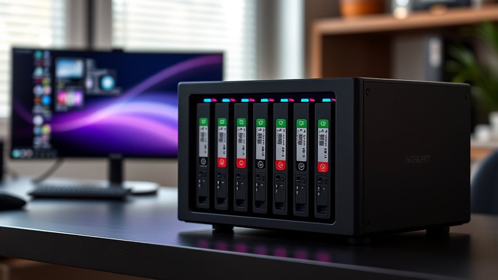 key factors for 8 bay nas