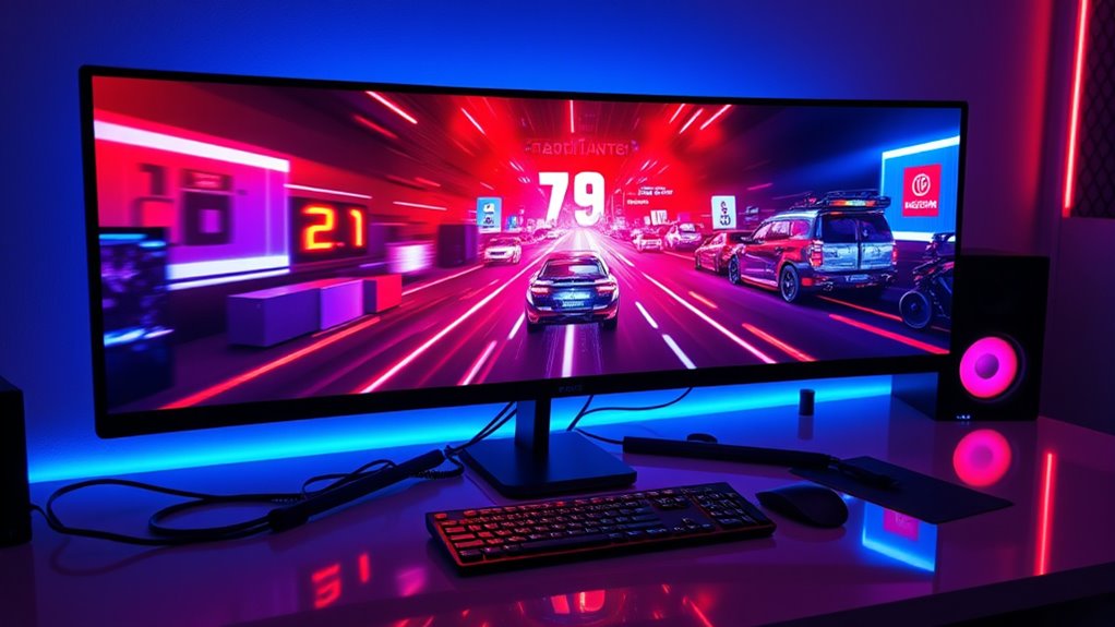 key gaming monitor features