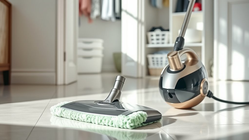 key steam mop features