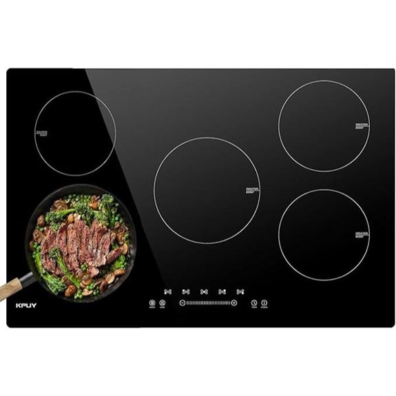 KPUY 30-Inch Induction Cooktop with 5 Burners