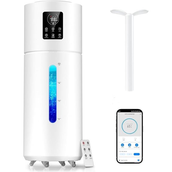 Large Room Smart Humidifier with 3 Mist Modes